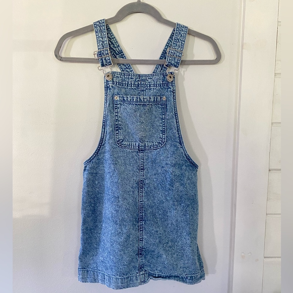 LUCKY BRAND girls denim jumper overalls